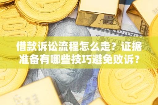 济南借款诉讼流程怎么走？证据准备有哪些技巧避免败诉？