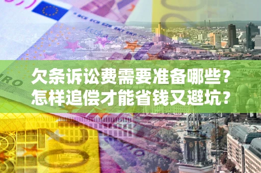 济南欠条诉讼费需要准备哪些？怎样追偿才能省钱又避坑？
