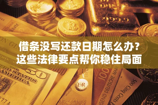 济南借条没写还款日期怎么办？这些法律要点帮你稳住局面