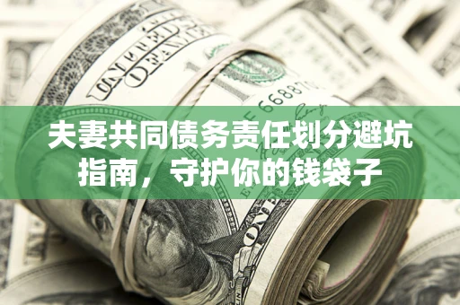 济南夫妻共同债务责任划分避坑指南，守护你的钱袋子