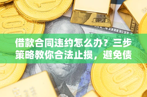 济南借款合同违约怎么办？三步策略教你合法止损，避免债务危机升级
