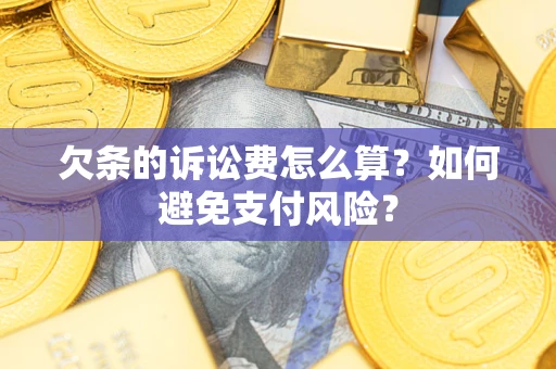 济南欠条的诉讼费怎么算？如何避免支付风险？